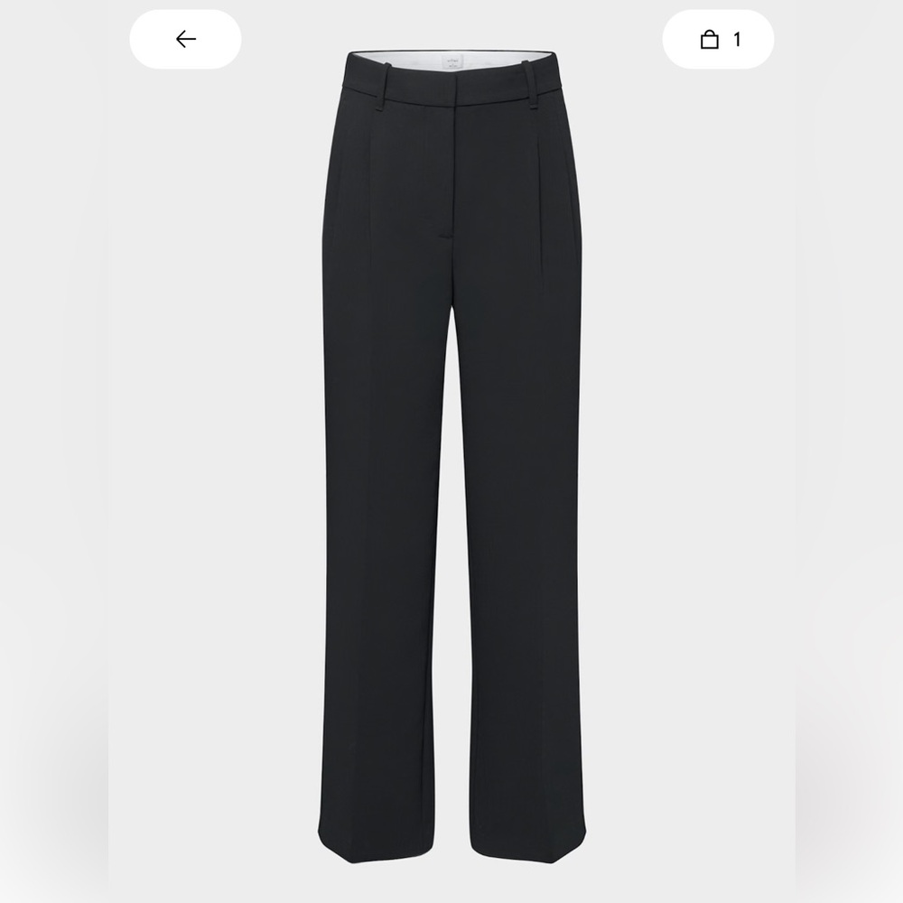 Aritzia Black Effortless Pants